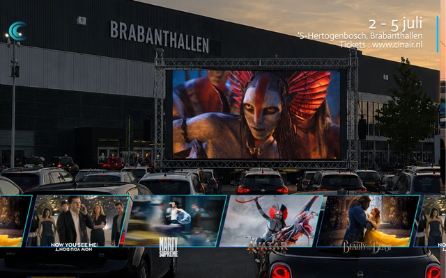 Cinair openluchtcinema (div. locaties) incl. extra snack