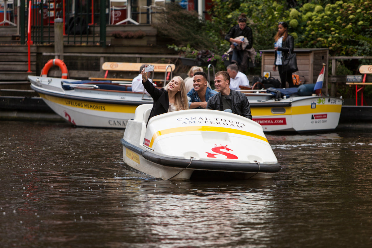 Waterfiets Amsterdam - afbeelding 1