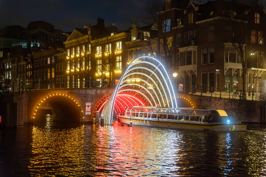 Rondvaart Amsterdam Light Festival - afbeelding 1