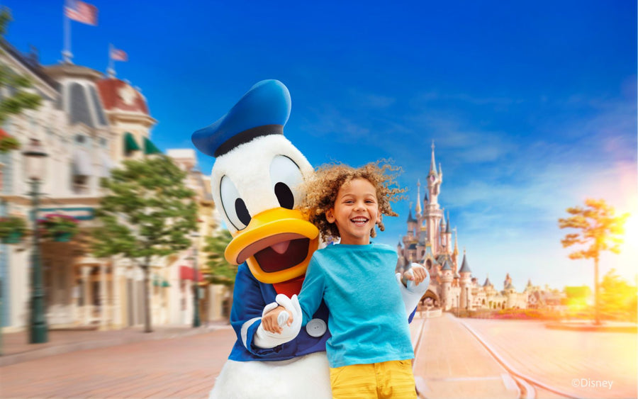 Tickets Disneyland Paris incl. Donald Duck kleurplaten