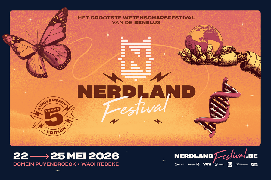 Nerdland Festival 2026 - 22/05 t.e.m. 25/05 - afbeelding 1